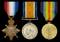 Three: Private A. Marriage, Hampshire Regiment, who was killed in action at Gallipoli on 6 August 1915

1914-15...