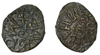 Kings of Northumbria, Osberht, Styca, Monne, 1.27g/10h (N 191; S 859). Nearly very fine, dark patina	 £60-£80