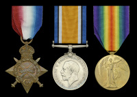 Three: Private A. Brydone, King’s Own Scottish Borderers, who was killed in action at Gallipoli during the attack...