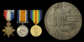 Three: Lance Corporal W. Wilson, Border Regiment, who was killed in action at Gallipoli on 9 August 1915

1914-15...