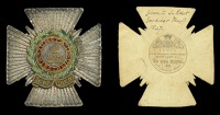 The Most Honourable Order of the Bath, K.C.B. (Military) Knight Commander’s sequin and cloth embroidered breast...