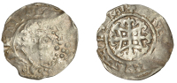 Henry I (1100-1135), Penny, Quadrilateral on Cross Fleury type [BMC XV], Carlisle, Erebald, erembalt : on : car,...