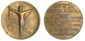 FRANCE, Winter Olympic Games, Chamonix, 1924, a bronze Participant’s medal by R. Bénard for the Monnaie de Paris,...