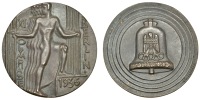 Germany, Olympic Games, Berlin, 1936, a cast bronze Participant’s medal by O. Placzek for Bildgießerei Hermann...