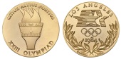 U.S.A., Olympic Games, Los Angeles, 1984, a bronze Participant’s medal by D. Sterner for Jostens on behalf of the...