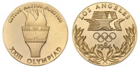 U.S.A., Olympic Games, Los Angeles, 1984, a bronze Participant’s medal by D. Sterner for Jostens on behalf of the...