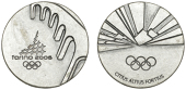 ITALY, Winter Olympic Games, Turin, 2006, a plated bronze Participant’s medal, unsigned, stylised bridge, rev....