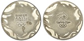 AUSTRALIA, Olympic Games, Sydney, 2000, a plated bronze Participant’s medal, unsigned, Olympic torch, rev. legend...