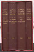 Batty, D.T. [and Lawrence, F.G., ed], Catalogue of the Copper Coinage of Great Britain…and her Colonies…, vols...