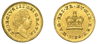 George III (1760-1820), Pre-1816 issues, Third-Guinea, 1798, first bust right, rev. crown (EGC 868; MCE 450; S...