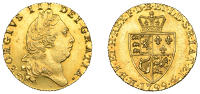 George III (1760-1820), Pre-1816 issues, Guinea, 1799, fifth bust right, rev. crowned, shield-shaped shield of arms...