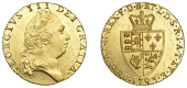 George III (1760-1820), Pre-1816 issues, Guinea, 1793, fifth bust right, rev. crowned, spade-shaped shield of arms...