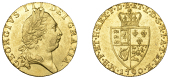 George III (1760-1820), Pre-1816 issues, Guinea, 1790, fifth bust right, rev. crowned, spade-shaped shield of arms...