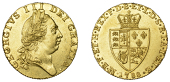 George III (1760-1820), Pre-1816 issues, Guinea, 1788, fifth bust right, rev. crowned, spade-shaped shield of arms...