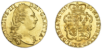 George III (1760-1820), Pre-1816 issues, Guinea, 1786, fourth bust right, rev. crowned shield of arms (EGC 709; MCE...