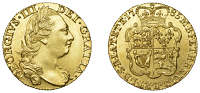 George III (1760-1820), Pre-1816 issues, Guinea, 1785, fourth bust right, rev. crowned shield of arms (EGC 708; MCE...