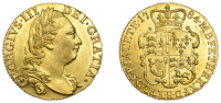 George III (1760-1820), Pre-1816 issues, Guinea, 1784, fourth bust right, rev. crowned shield of arms (type 1) (EGC...