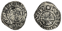 Richard I (1189-1199), Penny, class 4b, London, Henri, henri · on · lvnd, 1.35g/6h (SCBI Mass 102ff; N 968/2; S...