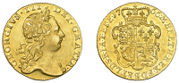 George III (1760-1820), Pre-1816 issues, Guinea, 1766, third (young) bust right, rev. crowned shield of arms (EGC...