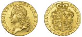George II (1727-1760), Guinea, 1759, old head left, rev. crowned shield of arms (Schneider –; EGC 623; MCE 332; S...