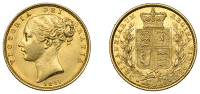 Victoria (1837-1901), Sovereign, 1851 (Hill 34; S 3852C). Almost extremely fine [Graded by NGC as AU 58]	 £600-£700