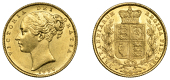 Victoria (1837-1901), Sovereign, 1856, wide date (Hill 39; S 3852D). Lustrous, better than extremely fine [Graded by...