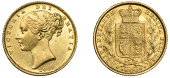 Victoria (1837-1901), Sovereign, 1862 (Hill 45; S 3852D). Lustrous, extremely fine [Graded by NGC as MS 60]	 £700-£900