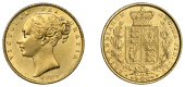 Victoria (1837-1901), Sovereign, 1864, die no. 53 (Hill 49; S 3853). Almost extremely fine, some residual lustre...