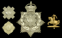 Fife & Forfar Yeomanry 14th Battalion Royal Highlanders (Black Watch) Glengarry Badge.
A good and scarce...