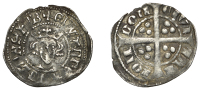Edward I (1272-1307), Penny, class 10ab/9b mule, London, reads edward r angl dns hyb, 1.40g/2h (SCBI North 511; N...