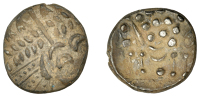 British Iron Age, DUROTRIGES, Uninscribed issues, ‘white gold’ Stater, Cranborne Chase type, disjointed head of...