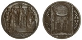 National Thanksgiving for the Prince of Wales, 1872, a bronze medal by J.S. & A.B. Wyon for the Corporation of the...