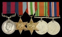 A Second War ‘Italy operations’ D.C.M. group of five awarded to Acting Sergeant P. Kelly, King’s...