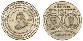 Commencement of a New Century, 1901, a copper-nickel medal by the Kings Norton Metal Company Ltd, bust of Victoria...