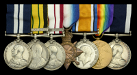 An unusual Great War lifesaving D.S.M. group of seven awarded to Stoker Petty Officer S. W. Shillabeer, Royal Navy,...