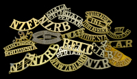 Assorted Commonwealth Shoulder Titles.
A good selection including: Rhodesia; NZFA; Northern Rhodesia; NZRB, (2)....