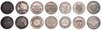 19th Century Tokens, GLOUCESTERSHIRE, Gloucester, Thomas Saunders and Richard Butt, Shilling, 1811, 3.91g/12h (D 7),...