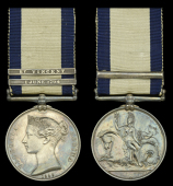 Naval General Service 1793-1840, 2 clasps, 1 June 1794, St Vincent (William Bell.) edge bruise, otherwise toned,...