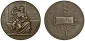 FRANCE, Protection des enfants du premier âge [Protection of Early Childhood], 1885 or 1887, a bronze award medal...