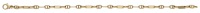 An 18ct gold bracelet, 1982, of stylised mariner-link design, London import mark, sponsor’s mark for Sannit &...