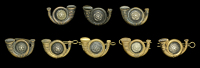 The King’s Own Yorkshire Light Infantry Officer’s Cap and Collar Badges.
Assorted good examples of multi piece...