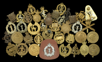 British Army Corps Officer’s and Other Ranks Cap Badges. 
A good selection of examples including: Royal...