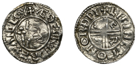 Æthelred II (978-1016), Penny, CRVX type, Norwich, Leofing, lifinc m¯o nordpi, 1.65g/12h (BEH 3166; N 770; S...