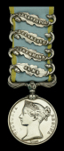 The Crimean War medal awarded to Mr S. Dickens, civilian servant to H.R.H. the Duke of Cambridge

Crimea 1854-56,...