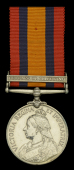 Queen’s South Africa 1899-1902, 1 clasp, Defence of Mafeking (Sergt. G. A. Greenacre. Mafeking Town Gd:) good very...