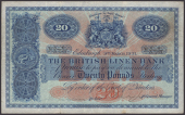 British Linen Bank, £20, 9 March 1931, serial number S/3 4/261, manuscript signatures on behalf of both the...