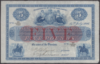 Union Bank of Scotland, £5, 14 July 1916, serial number B 16/020, two manuscript signatures, lightly pressed very...