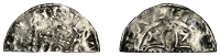 Henry I (1100-1135), Cut Halfpenny, Pellets in Quatrefoil type [BMC XIV], uncertain mint, possibly Salisbury, Ealla,...