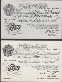 Swank of England, a joke note for £5, 23 October 1950, serial number 890 C59365, signed by E.S.Pratt, with a form...