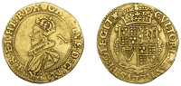 Charles I (1625-1649), Tower mint, Double-Crown, Gp B, mm. plume (over heart on obverse), 4.35g/6h (cf. Brooker 154;...